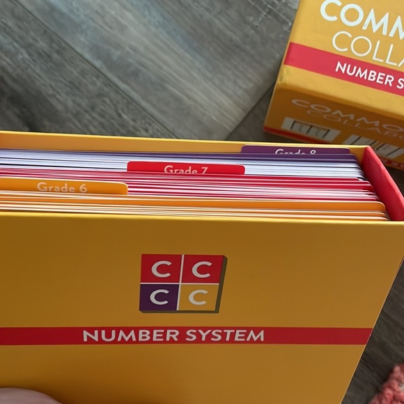 Didax common core collaborative cards number systems 6-8 grade - Picture 4 of 6